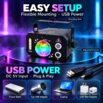 KTVLIGHTS USB Mini Party Laser Light-C12 - Image 7
