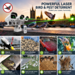 Programmable Three-Head Bird and Animal Repellent Laser Light - B46 - Image 2