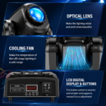 RGBW Beam Moving Head Light-E18 - Image 5